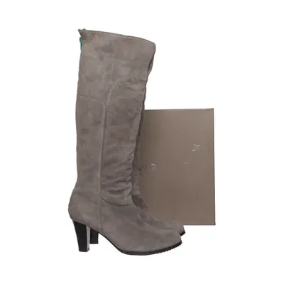 Boots (Gray) from Lise Lindvig Suede