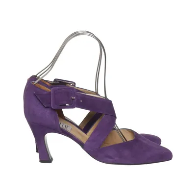 Sandales à talons hauts (Violet) de Invito Cuir