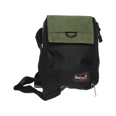 Shoulder-bag (Black, Green) from DOIY Polyester