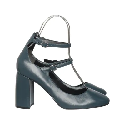 High Heels (Blau) von What For Leder