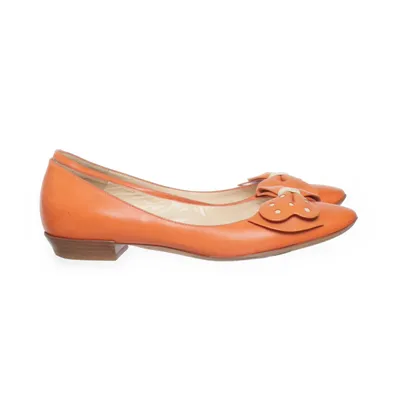 Ballerinasko (Orange) fra Pollini Læder