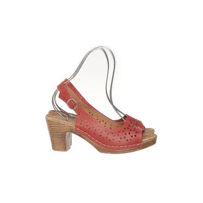 High heel sandals (Red) from Clara Barson