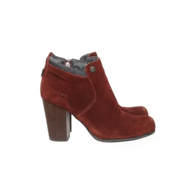 Bottes à talons (Marron) de Hilfiger Denim Daim