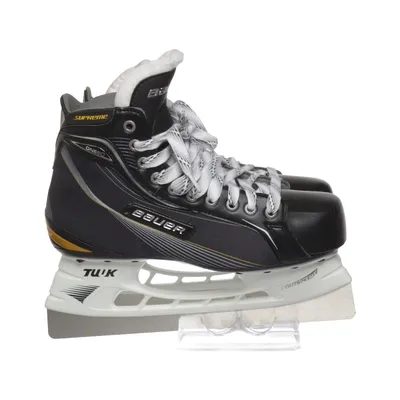 Schaatsen (Bauer, black, ice skates, svarta, skridskor, man, storlek 44,5 eller 44 1/2) van Bauer