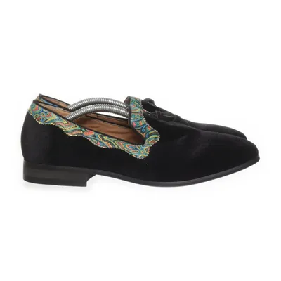 Loafers (Black, Multicolored) from Jitai Leather