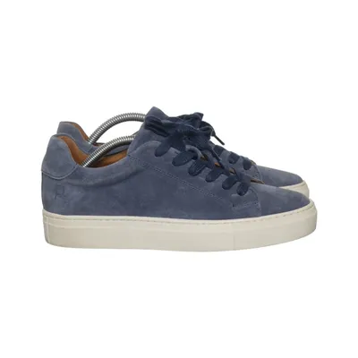 Baskets (Bleu, Blanc) de Emm Copenhagen Cuir