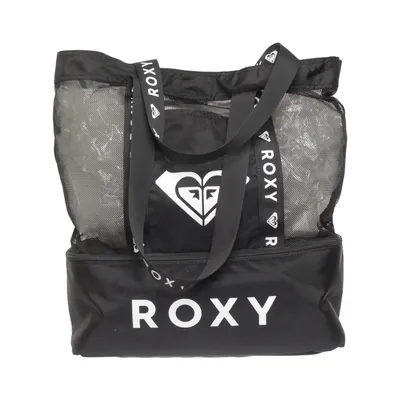 Håndtaske (Sort, Sølv) fra Roxy Polyester