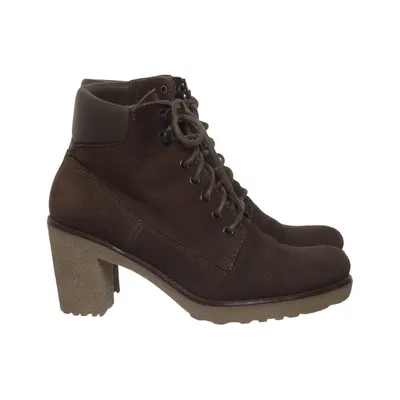 Heeled boots (Brown) from Progetto