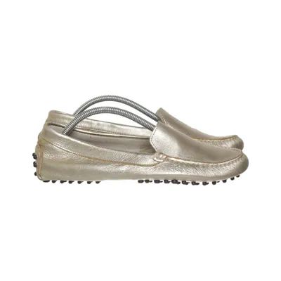 Bottines en daim (Or)