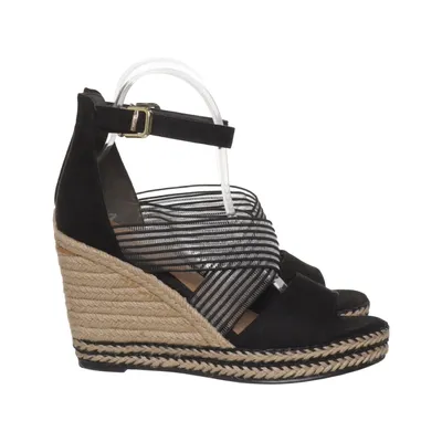 Wedges (Black, Beige) from Tamaris Leather