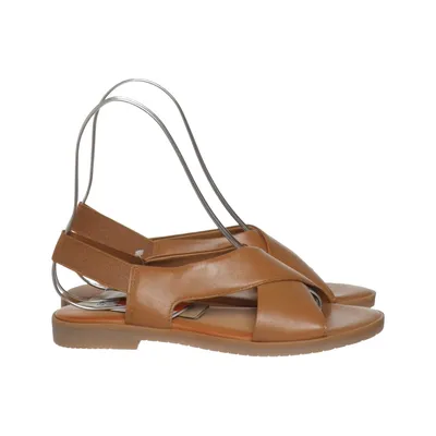 Sandals (Brown) from Lasocki Leather