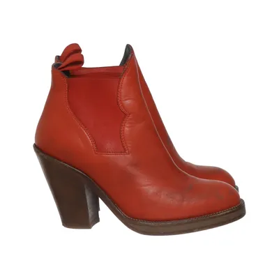 Chelsea Boots (Rot) von Acne Studios Leder