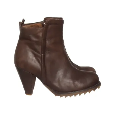 Heeled boots (Brown) from Bianco Footwear Leather
