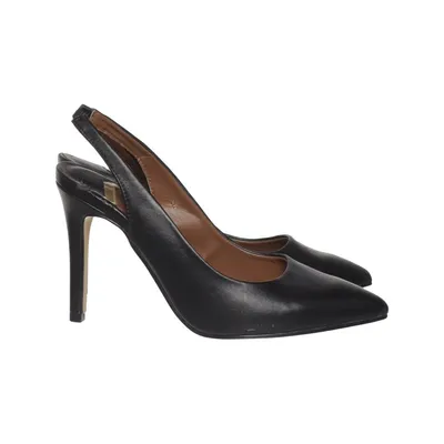 Sandales à talons hauts (Noir) de Laura Clement Cuir