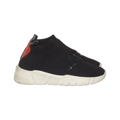 Slip-ons (Black, White, Red) from Love Moschino