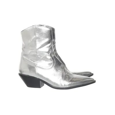 Cowboyboots (Silverfärgad) från Bershka