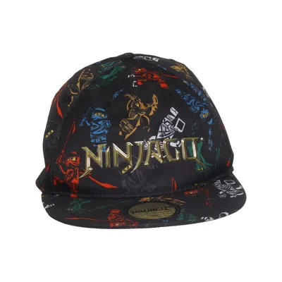 Baseball cap (Black, Multicolored) from H&M x Ninjago Polyester