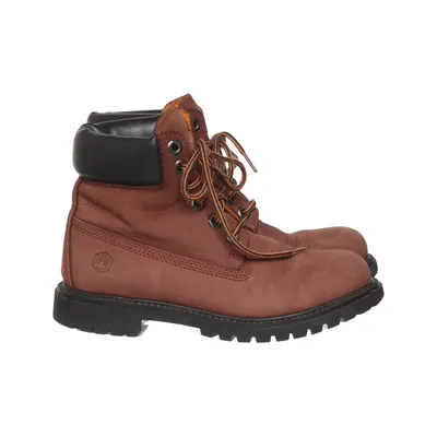 Laced boots (Brown) from Lumberjack Leather