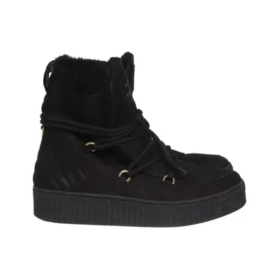 Schnürstiefel (Schwarz) von Tommy Hilfiger Leder, Polyester
