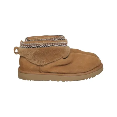 Ankelstøvler ( Classic Ultra Mini Maxi Curly) fra UGG Læder