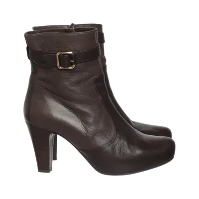 Bottes à talons (Marron) de Unisa