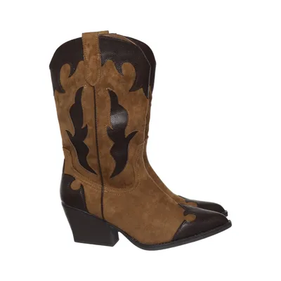 Cowboylaarzen (Bruin)