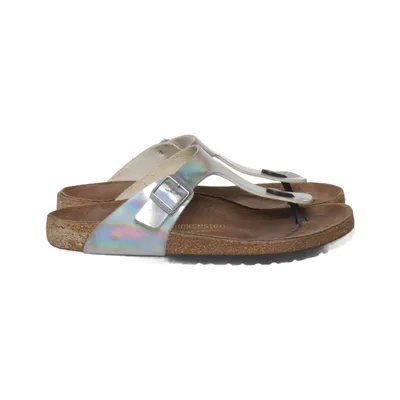 Flipflop (Silverfärgad) från Birkenstock Skinn