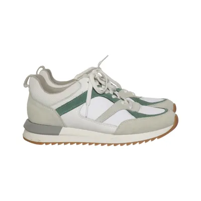Sneakers (Wit, Groen, Grijs) van Tamaris Leer