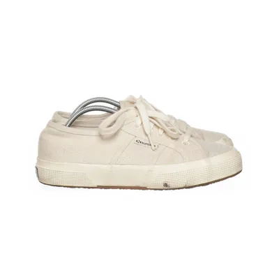 Canvas shoes (Beige) from Superga Leather