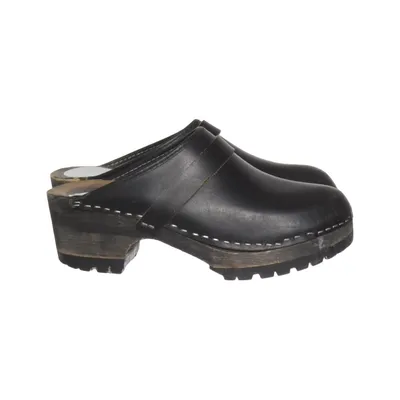 Clogs (Black) from Sanita Leather