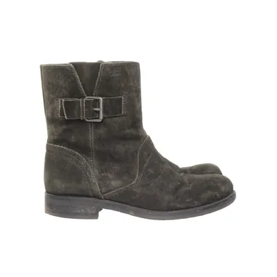 Ankle boots (Green) from Geox Suede