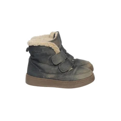 Laced boots (Blue) from Donsje Leather