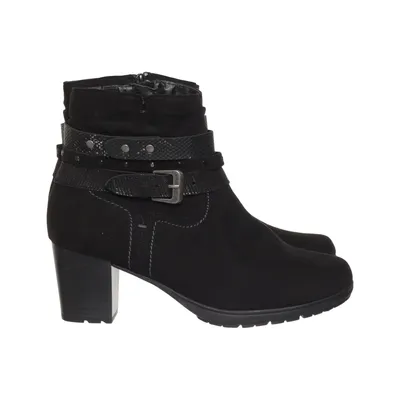 Bottes à talons (Noir) de Soft Line
