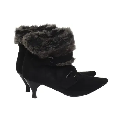 Bottes à talons (Noir, Gris) de Marco Tozzi Acrylique, Polyester