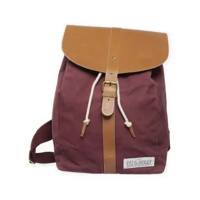 Backpack (Purple, Brown) from Fitz & Huxley