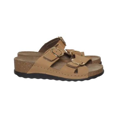Sandals (Beige) from Rohde Leather