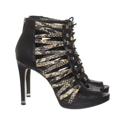 Heeled boots (Black, Brown) from Michael Kors Leather
