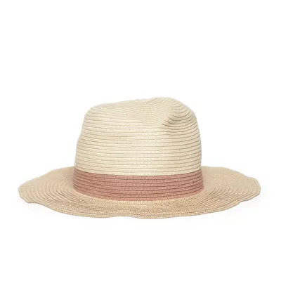 Straw hat (Beige) Polyester