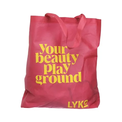 Tygpåse (Rosa, Gul) från Lyko