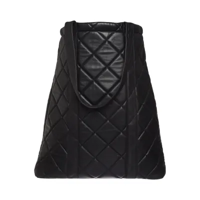 Handtasche (Schwarz) von Gestuz Leder, Polyester