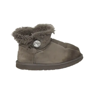 Ankelstøvler (Mini Bailey Button) fra UGG Læder
