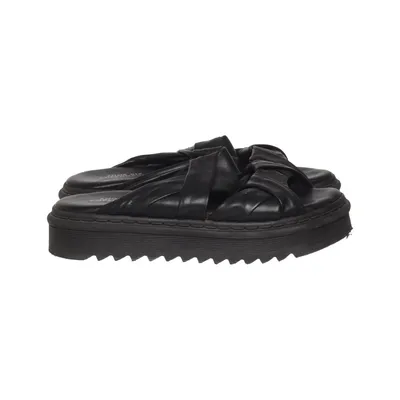 Mules (Noir) de Shoe Biz Copenhagen Cuir