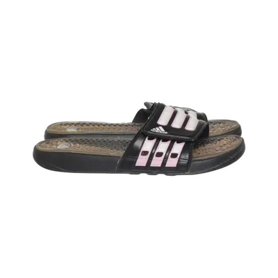 Pantoletten (Schwarz, Weiß, Pink) von Adidas