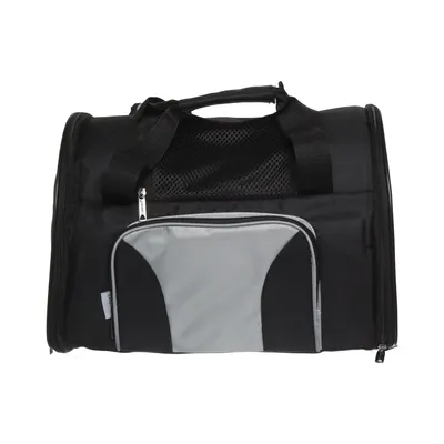 Sac de transport pour chien (Noir, Gris) de Zoofari