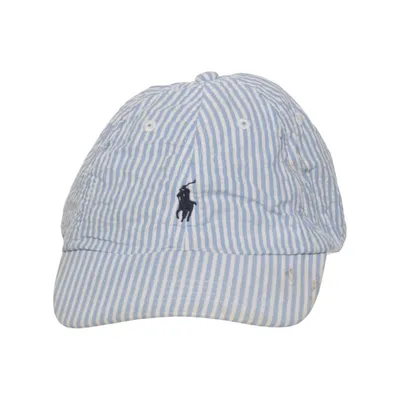 Casquette de baseball (Bleu, Blanc) de Polo Ralph Lauren Coton
