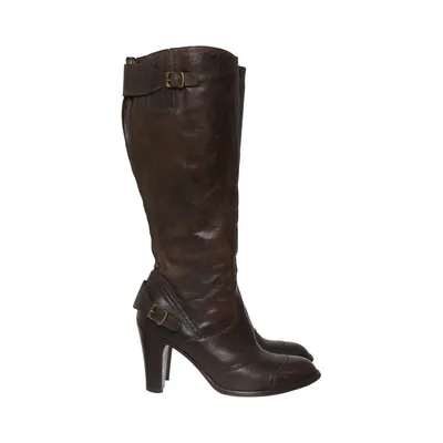 Bottes (Marron) de Belstaff Cuir