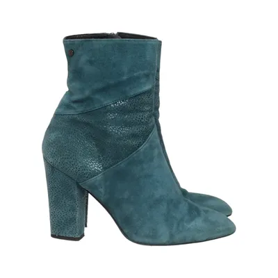 Heeled boots (Blue) from Floris Van Bommel Leather