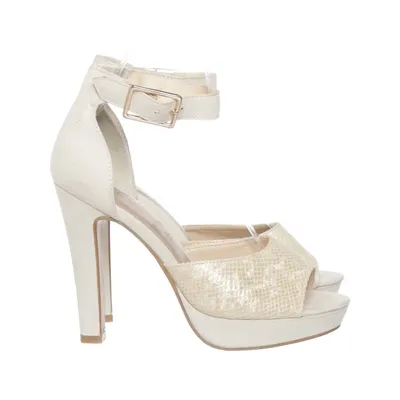 Sandales à talons hauts (Beige) de Attitude