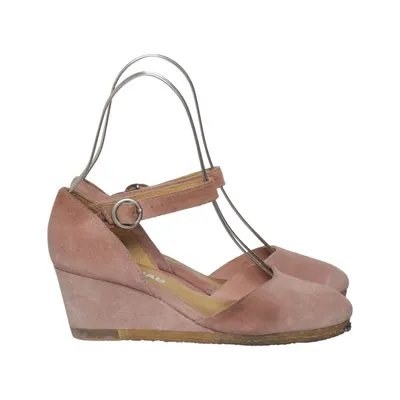 Chaussure compensées (Rose) de Clarks Originals Cuir