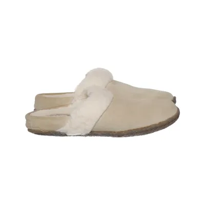 Slippers (Beige) from Sorel Leather, Wool